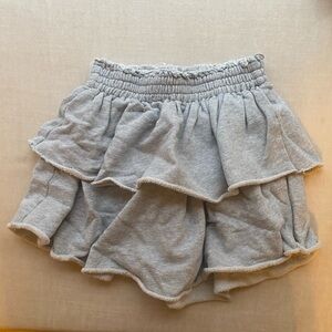Aerie Weekend Ruffle Mini Skirt